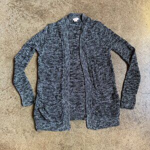Mossimo Black and White Cardigan